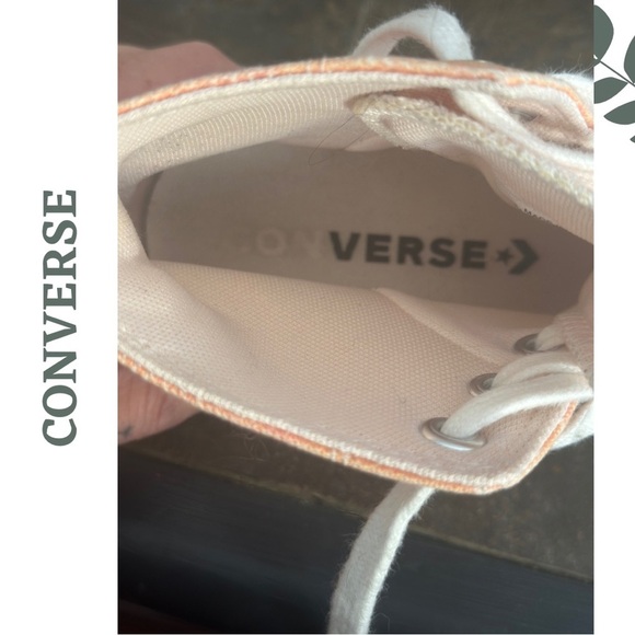 Converse Chuck Taylor All Star High Top Sneaker Tie Dye Orange White Size 5.5 - Picture 6 of 7